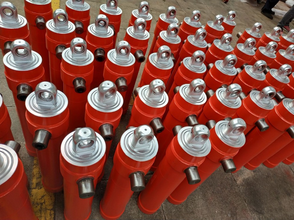 Telescopic hydraulic cylinder